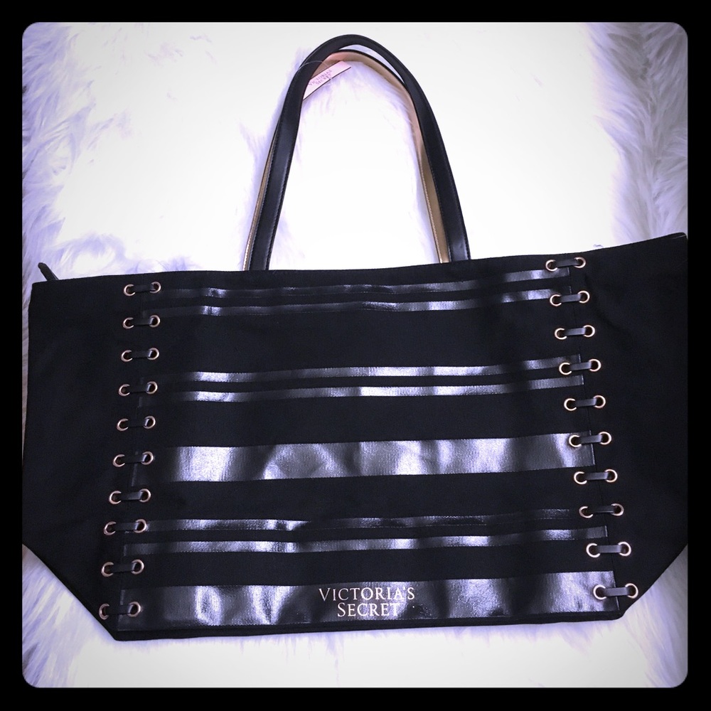 NWT Victoria Secret large zippered tote